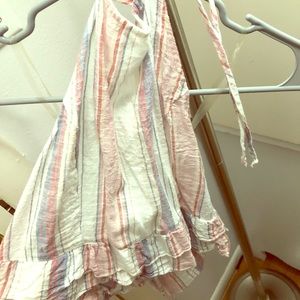 red white and blue halter top!!